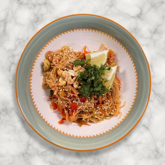 Sesame Vegetable Stir-Fry Noodles