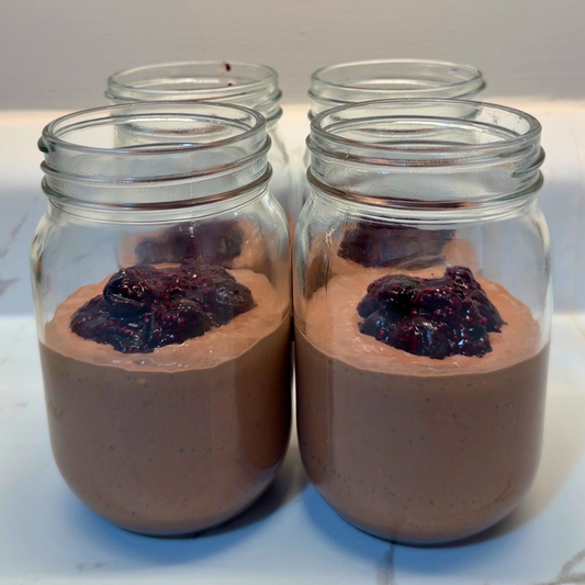 Dreamy, Creamy Chocolate Chia Pudding Recipe Neena Brostowski @neenamaria @neenamarialynn