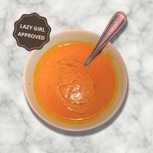 Lazy Girl Cooking Roasted Vegetable Soup Recipe Neena Brostowski