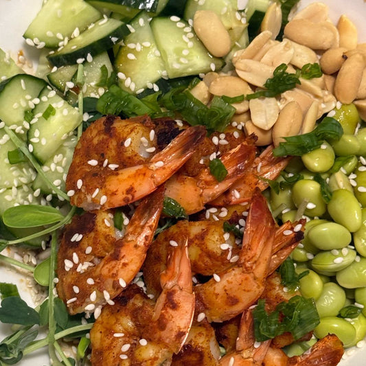 Shrimp Power Bowls